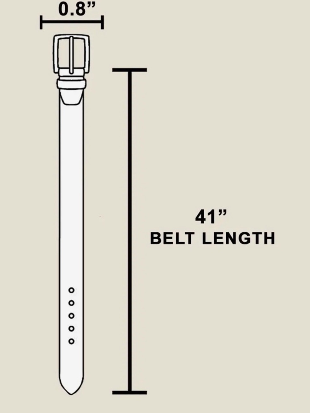 Braid Chain Buckle  Belt - Picture 4 of 4